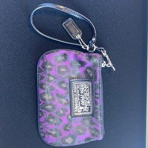 Coach wristlet bag